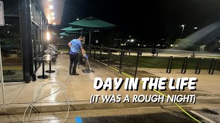 Pressure Washing A Starbucks!