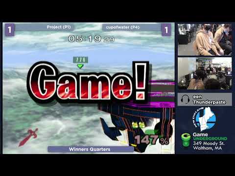 GUMI SSBM - Project (Default Fox) vs. cupofwater (Green Fox) - Melee WQF