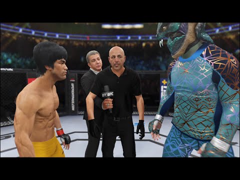 Bruce Lee vs. Leviathan - EA Sports UFC 4 - Epic Fight 🔥🐲