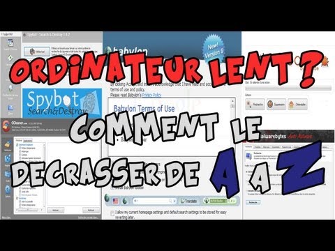 comment nettoyer pc trop lent