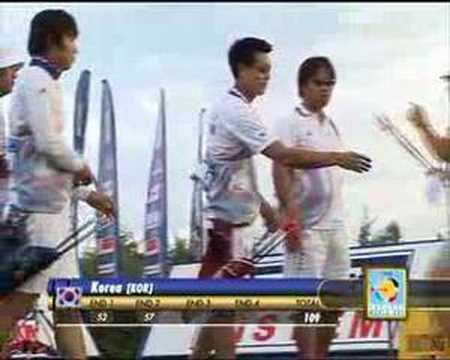 China v Korea – recurve men's team bronze | Antalya 2006 Archery World Cup stage 2