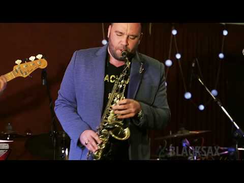 Tim Hazanov & Blacksax band " About a Girl" Live.