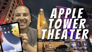 They fit an APPLE STORE in where! | Apple Tower Theater in DTLA