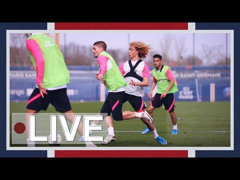 ⚽️ L'entraînement veille de Brest - Paris Saint-Germain 🔴🔵