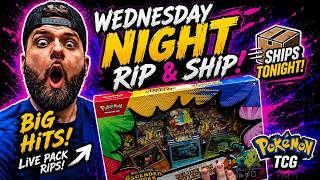🎁 Pokémon Rip & Ship LIVE – Sealed Product Below Market! And GIVEAWAY!🎁