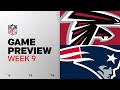 Atlanta Falcons Vs New England Patriots Week 9 Game Preview
