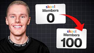 How I Got My First 100 Skool Members