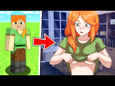PopperCraft - Minecraft mobs IF THEY WERE ANIME 😱