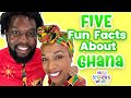 TOP 5 SUPER Cool Ghana FUN FACTS Kids Will Love! | Culture Lessons | Miss Jessica's World
