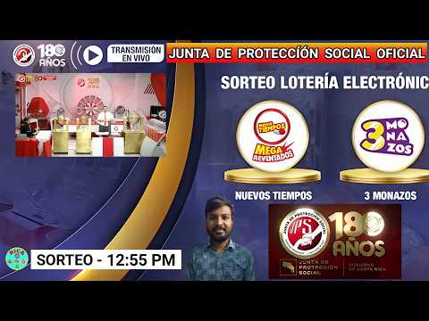 SORTEO TICA EN VIVO 12:55 PM 🔴 Resultados Hoy Jueves 06 de Agosto 2026 | JPS #Nica