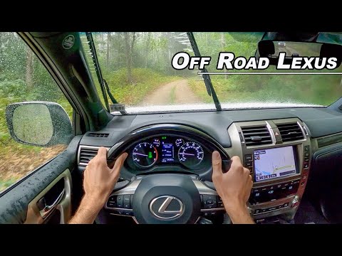 Muddy Mall Crawler Off Road - 2020 Lexus GX 460 POV (Binaural Audio)