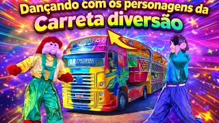 PERSONAGENS DA CRRETA DA DIVERSÃO 