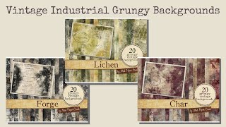 Vintage Industrial Printables You Need for Your Next Junk Journal!