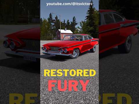 My Summer Car Shorts Review - Restored Fury Remake Mod #shorts #ytshorts #mysummercar #fyp