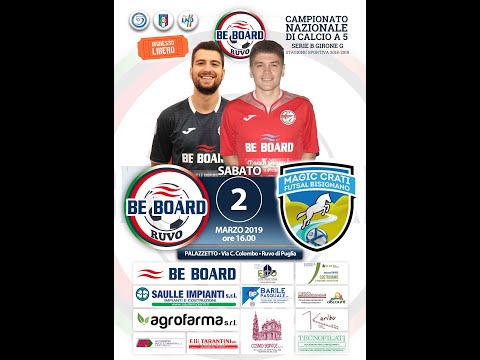 BE BOARD FUTSAL RUVO - CITTA' DI BISIGNANO