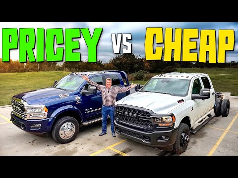 Thumbnail for These Two New Ram Cummins Duallys Are Both Towing Monsters, But Why Is One So Much Cheaper? by Jeep, Car, Vehicle, Truck