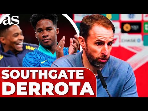 INGLATERRA 0 - BRASIL 1 | SOUTHGATE: "El fútbol a este nivel es DESPIADADO"