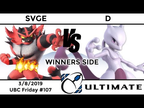 UBC Friday #107: WR2 - SVGE (Incineroar) vs D (Mewtwo)