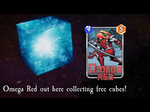 New Omega Red deck is free cubes!