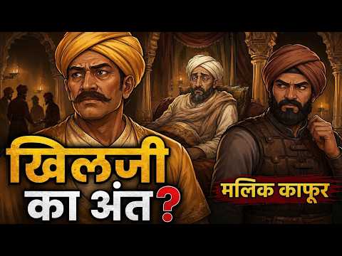 Ai से देखो: अलाउद्दीन खिलजी का अंत कैसे हुआ? | Malik Kafur History