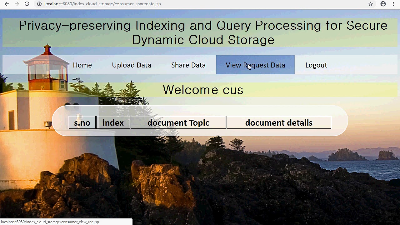 Privacy-Preserving Indexing and Query Processing for Secure Dynamic Cloud Storage