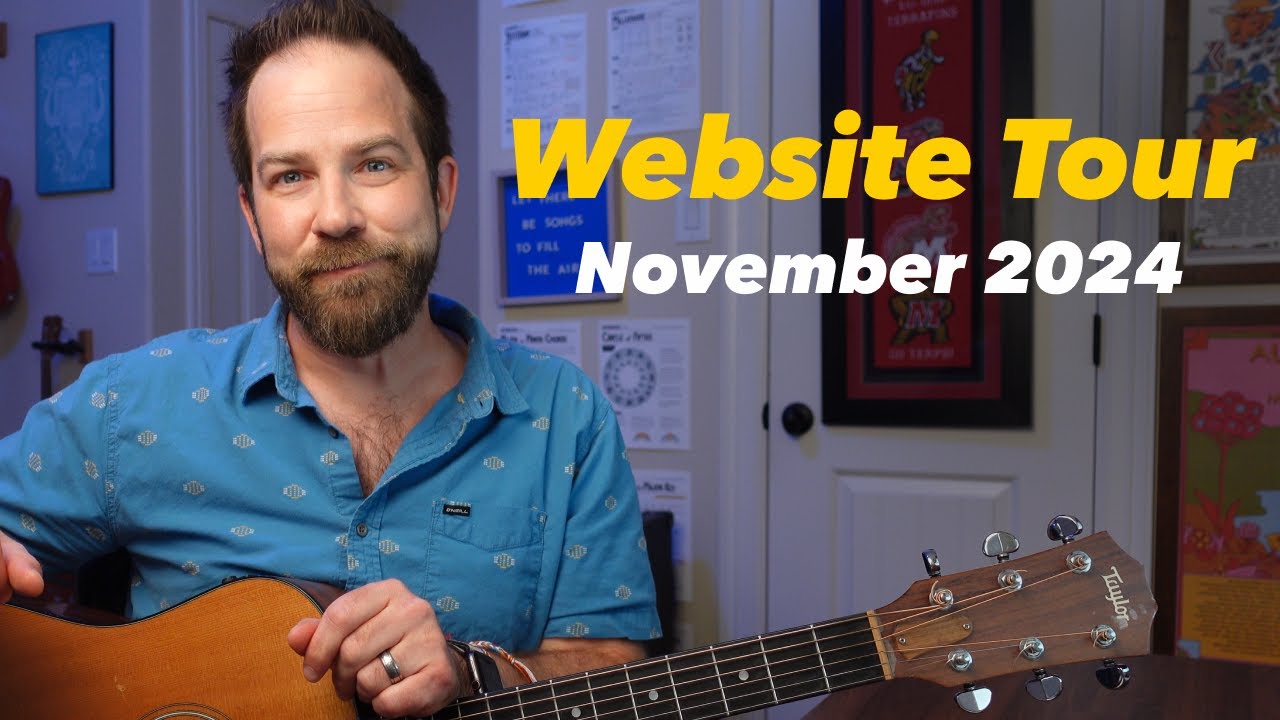 Video thumbnail for Website Tour — November 2024