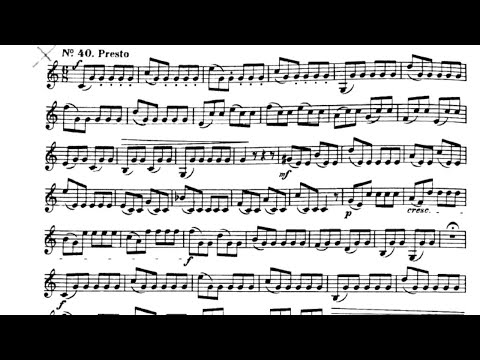 Kopprasch 60 Studies for Trumpet - 40