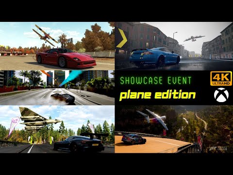 Evolution of Forza Horizon | Plane Showcase Events Comparison | XSX | 4K