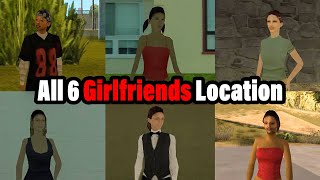 All 6 GTA San Andreas Girlfriend Locations