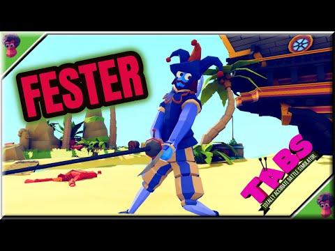 Untouchable!? Fester(Jester+Fencer) vs Every Faction + Bonus Battles! - TABS FUSION Original Mods
