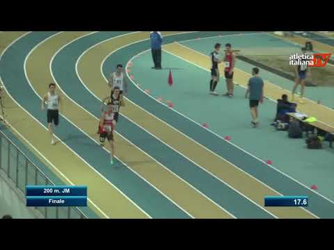 Campionati Italiani Indoor Jun/Pro 2019 - Finale 200m