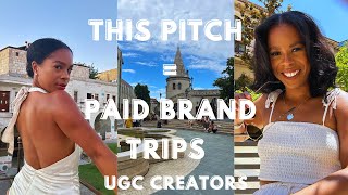 How to Pitch & Charge Travel Brands for UGC Content (Part 2)