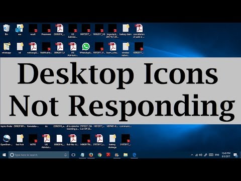 Unable to click on desktop icons in Windows 10 (Desktop items not opening) 3 Solutions