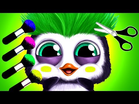 Fun Baby Animal Hair Salon 3 | Kids Care Games to learn Colors with Jungle Animals Kids Games