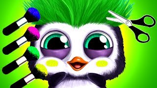 Fun Baby Animal Hair Salon 3 | Kids Care Games to learn Colors with Jungle Animals Kids Games