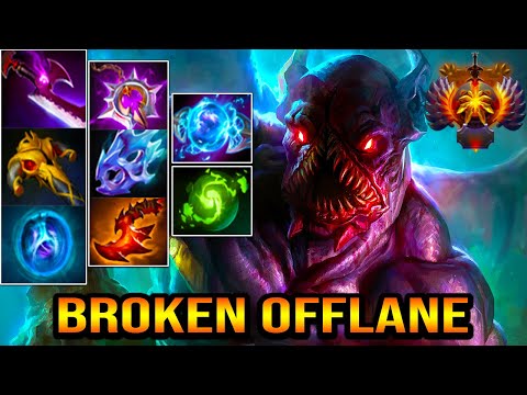BROKEN SEMI CARRY OFFLANE [ Night Stalker ] THE MOST INTENSE BATTLE - BEST TEAM FIGHT - GAMEPLAY