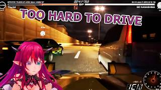 IRyS Struggles To Drive With Her New Racing Wheel Because It's TOO Sensitive - [Hololive EN]