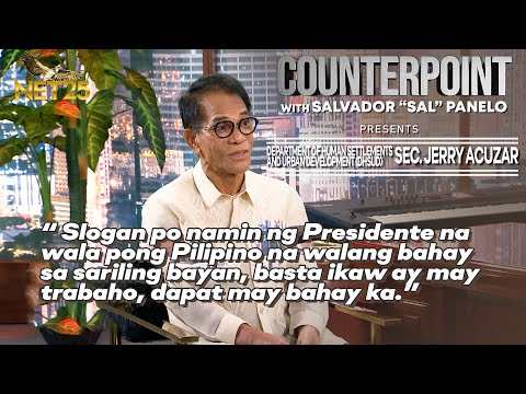 Counterpoint with Sec. Jerry Acuzar EPISODE 41