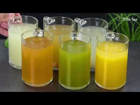 6 Easy and Fresh Lemon juice Recipe by Tiffin Box