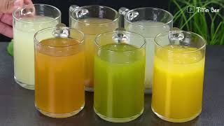 6 Easy and Fresh Lemon juice Recipe by Tiffin Box