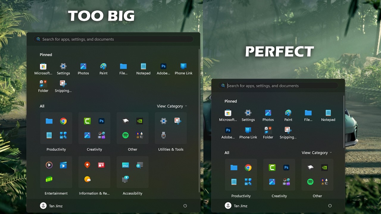 Windows 11's New Start Menu is Too Big? Fix it Now!