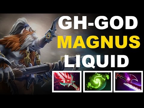 GH-GOD Liquid Magnus Pro Dota 2 play #dota2