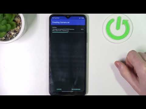 ZTE Blade A71 How To Pack Files Into Rar & Zip Archives