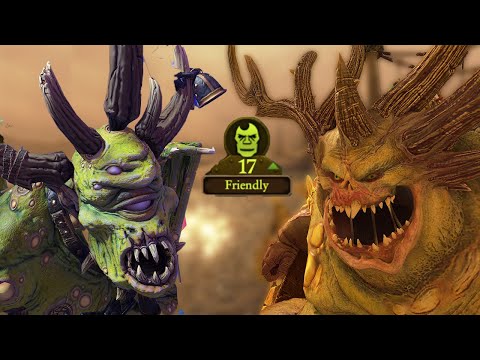 Kugath Plaguefather Friendly Diplomacy Lines To Daemon Prince - Total War Warhammer 3