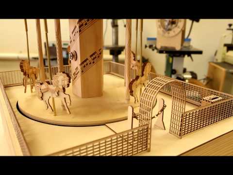 Laser Cut Merry Go Round by Doug Green