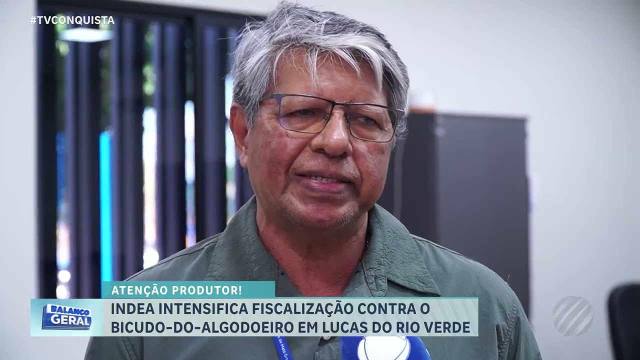 INDEA intensifica fiscalização contra bicudo-do-algodoeiro em Lucas do Rio Verde