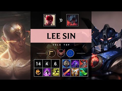 Lee Sin Top vs Aatrox - EUW Grandmaster Patch 25.18
