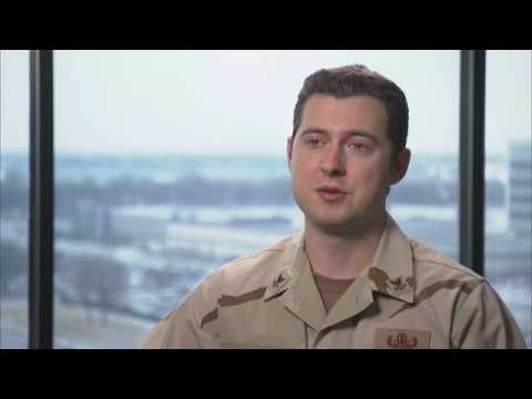 Navy Explosive Ordnance Disposal Technician -- Petty Officer Second Class Kirby Marshall