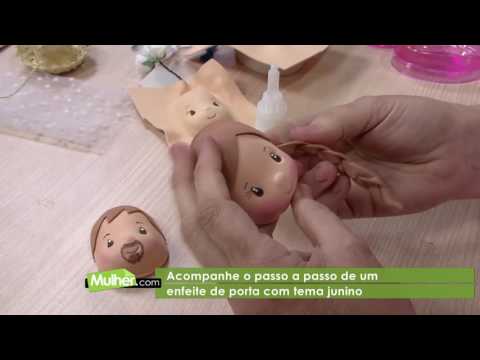 Enfeite Junino de Porta por Rosemary Ansante - 19/05/2017 - Mulher.com - P1/2