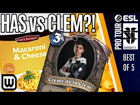 Starcraft 2: Has goes FULL PROTOSS on Clem (Terran Salt Warning)